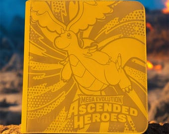Vault X 12 Pocket XL Binder 624 Card Capacity – Ascended Heroes - Dragonite