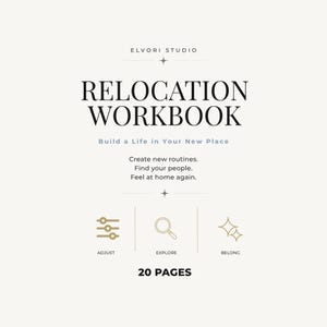 Flyttningsarbetsbok, flyttdagbok utomlands, guide till hemlängtan, anpassning till ny bostad (PDF)
