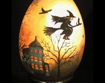 Halloween Ornament, hand-painted