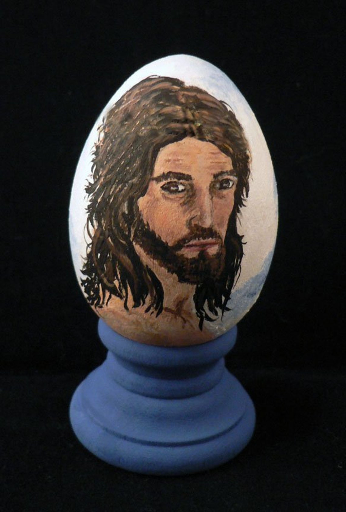 Jesus Easter Egg Hand Painted Etsy