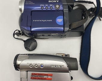 Vintage Film Compact Digital Handy Cam Camera Sony DCR-PC9E Mini Vintage Film Compact Digital Handy Cam Camera Sony DCR-PC9E Mini