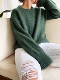 Knitting Pattern Dartmoor Sweater Top Down Knitting Pattern