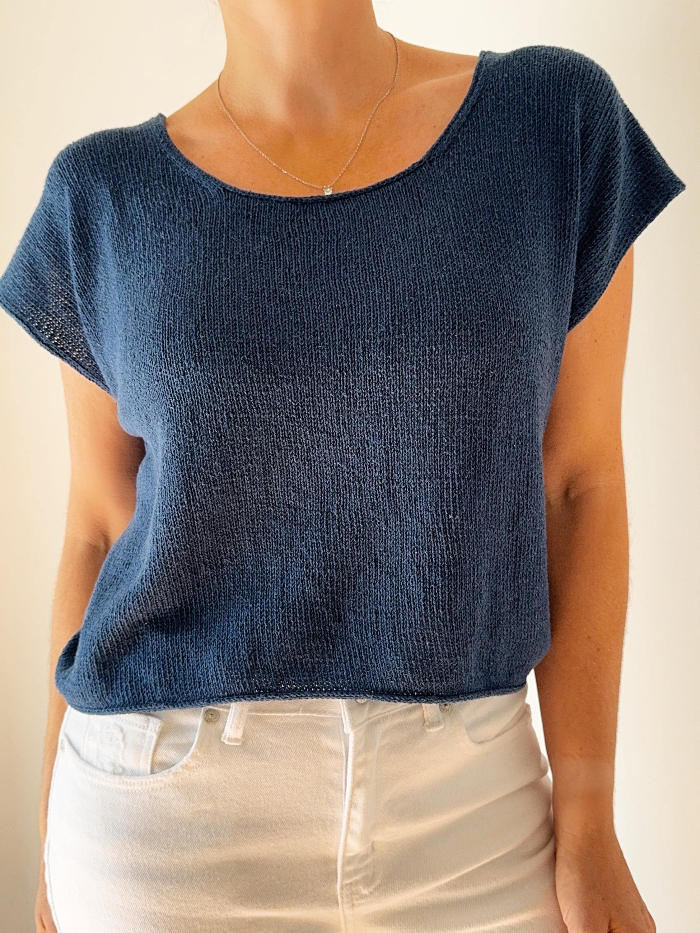 Scoop Neck Knitting Patterns