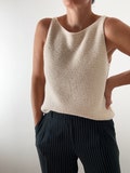 Knitting Pattern Soho Top Summer Knitting Top Down Knitting Pattern