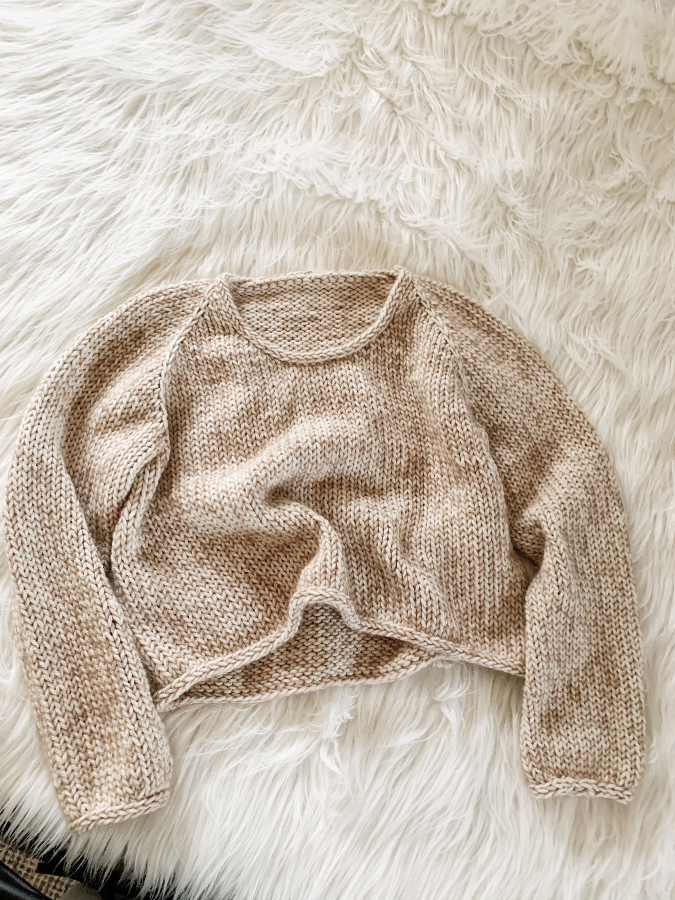 一番人気物 Daily Jumper Knitting Pattern Daily Sweater Top-down トップス