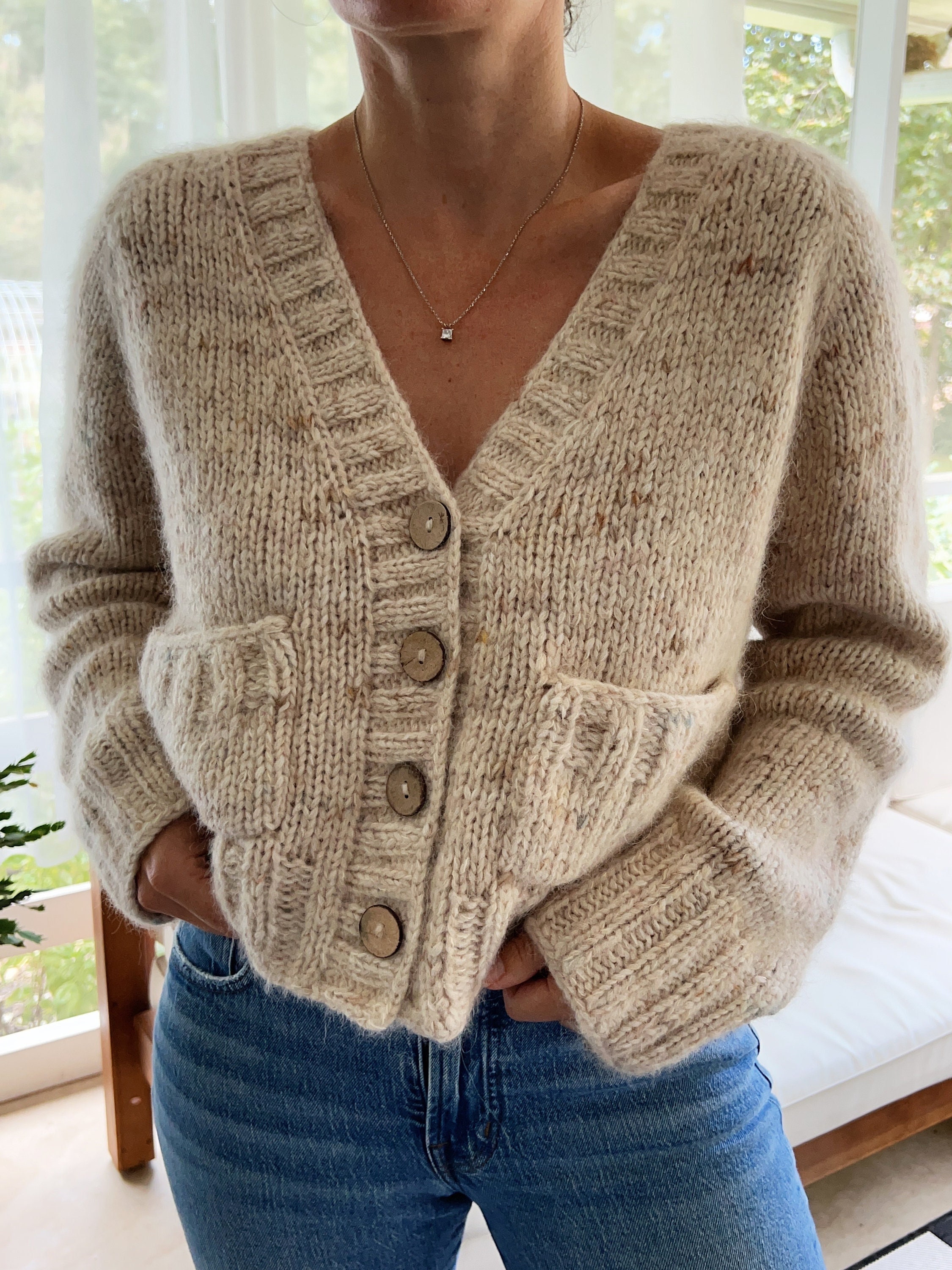トップス INNOCENCE NYC KNIT CARDIGAN INNOCENCE KNIT CARDIGAN – INNOCENCE NYC