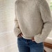 Beginner Friendly Knitting Pattern Gallant Sweater Chunky cropped sweater top-down