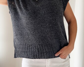 【sullen】 RIPPLE PATTERN KNIT SHIRT SULLEN RIPPLE PATTERN KNIT SHIRT