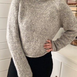 Aran Gallant Sweater Knitting Pattern - Etsy