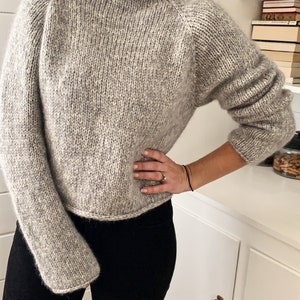Aran Gallant Sweater Knitting Pattern - Etsy