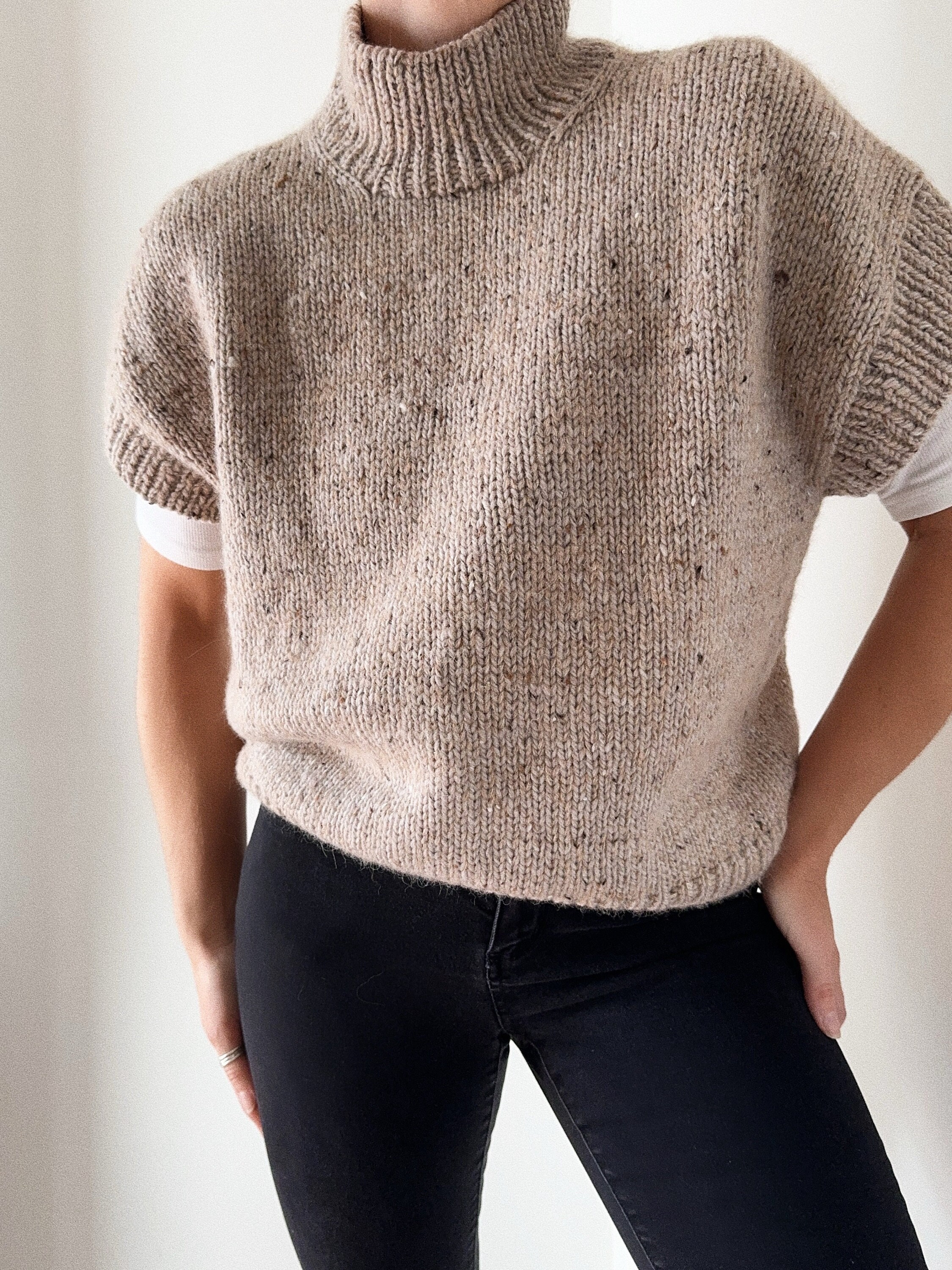 Knitting Pattern Instructions Ash Slipover Knit Slipover