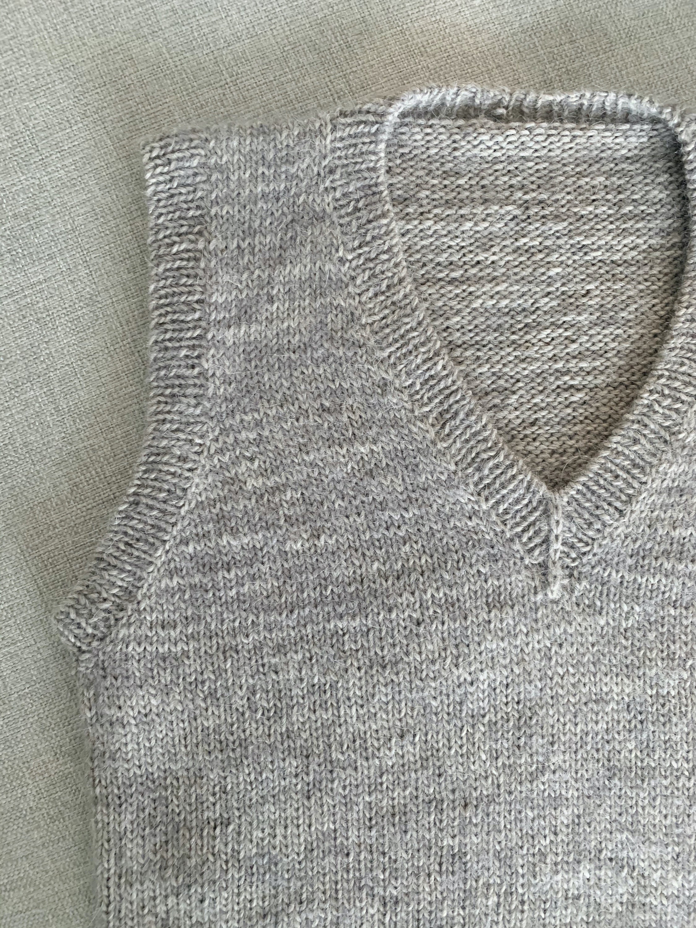 Knitting Pattern Take Your Time Slipover Top Down Knitting