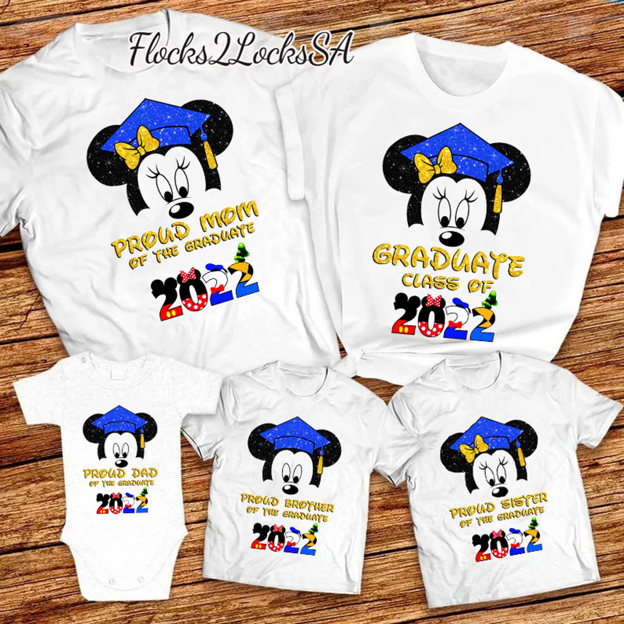 Discover Disney Graduation 2022 Gift For Senior Family Matching T-Shirt