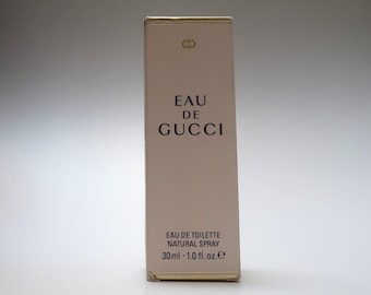 Rare Vintage Eau de Gucci 30ml Perfume – Collectible Designer Fragrance (Unsealed)