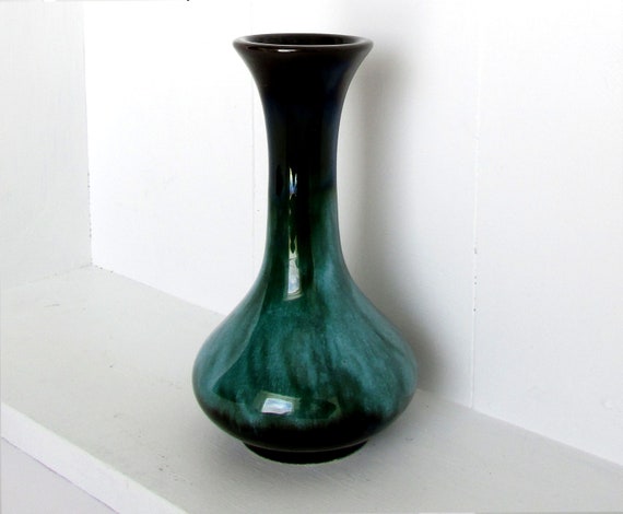 Blue Mountain Pottery Vase Made In Canada Vintage Etsy