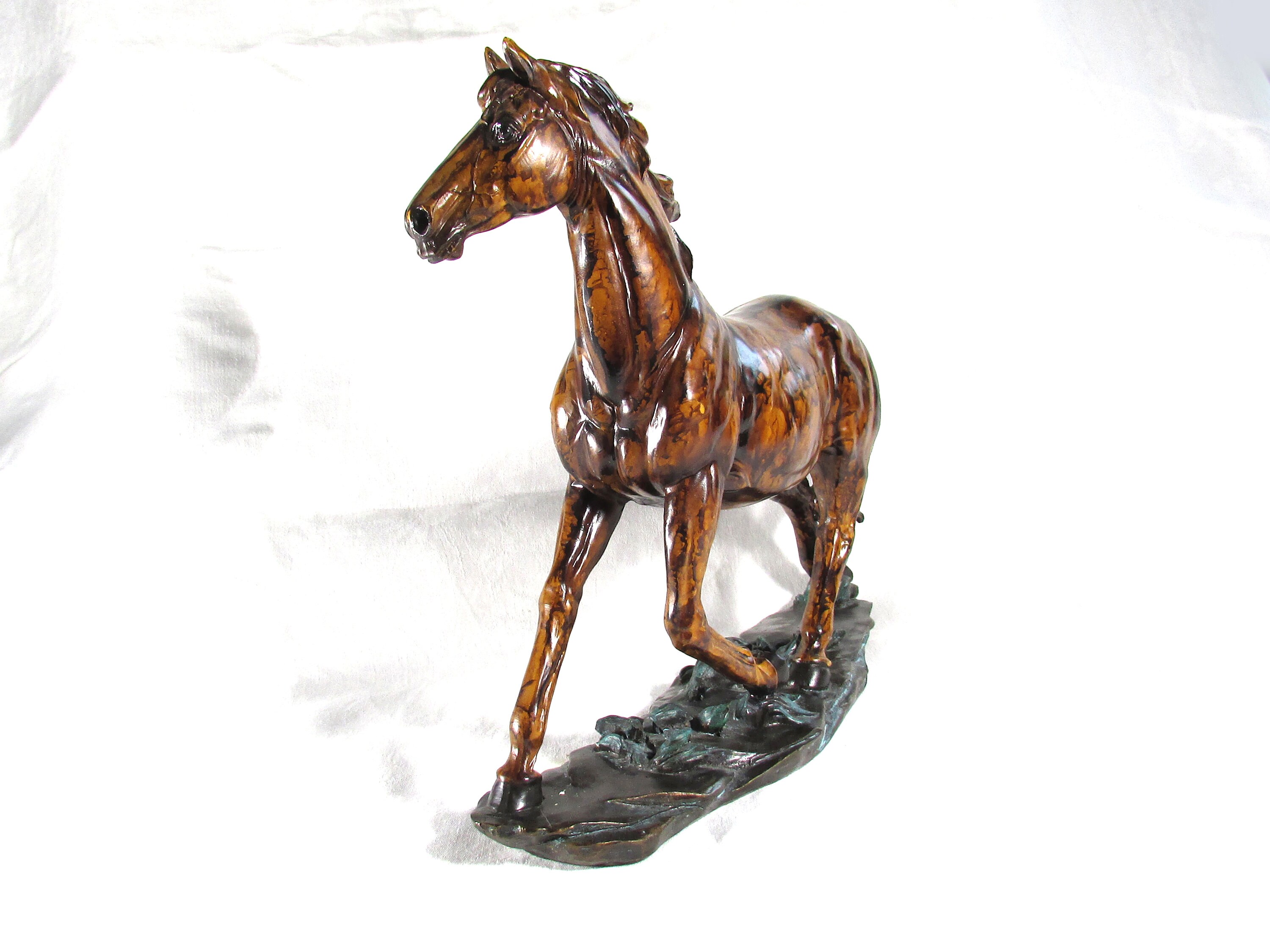 Vintage Stallion Horse Collectible Figurine Vintage Etsy