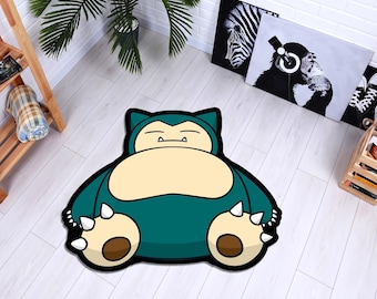 Snorlax rug, Gameboy Rug, Cartridge Decor Rug, Nintendo Video Game Rug, Red Cartridge Rug, Blue gameboy Rug, Charizard rug,