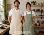 Apron Sewing Pattern - Apron Patterns, Apron With Pockets, Apron Pattern, Kitchen Apron, Easy Apron Pattern, Beginner Sewing, Womens Apron