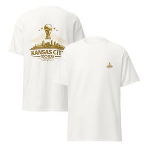 Kansas City 2026 Soccer Shirt, Kansas City Host City Football Tee, Kansas City Skyline Soccer Fan Shirt, KC Football Fan Gift