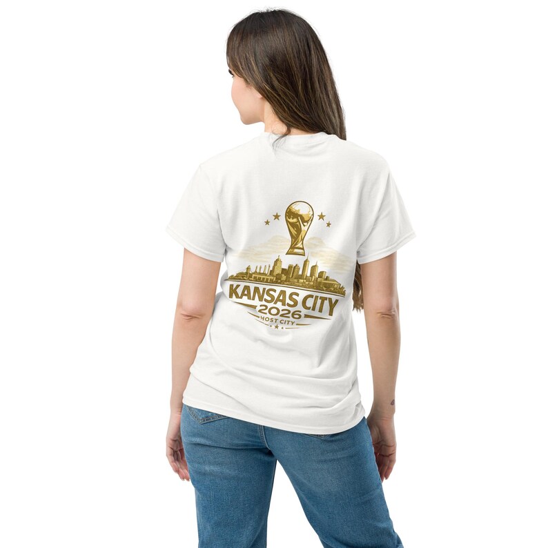 Kansas City 2026 Soccer Shirt, Kansas City Host City Football Tee, Kansas City Skyline Soccer Fan Shirt, KC Football Fan Gift