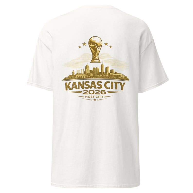Kansas City 2026 Soccer Shirt, Kansas City Host City Football Tee, Kansas City Skyline Soccer Fan Shirt, KC Football Fan Gift