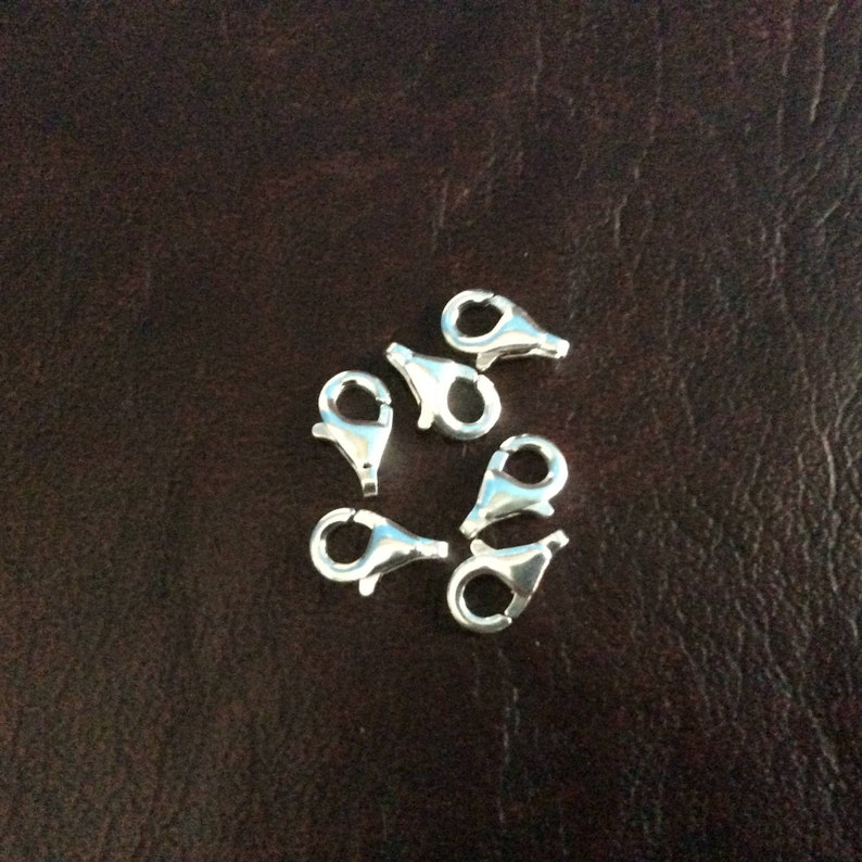 Sterling silver lobster clasp 9.30 mm CL228803