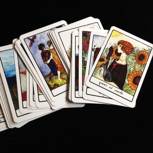 The Efflorescent Tarot Deck: Color Cards