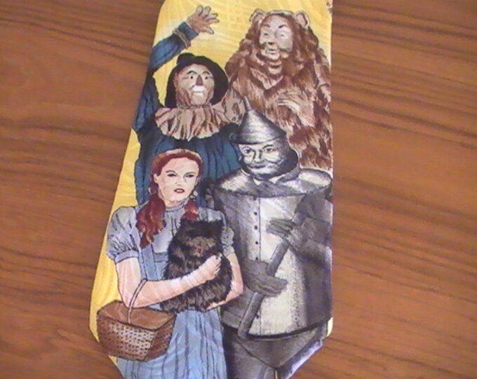 Wizard of Oz Men's Silk Tie Necktie Vintage American Film Classics ...