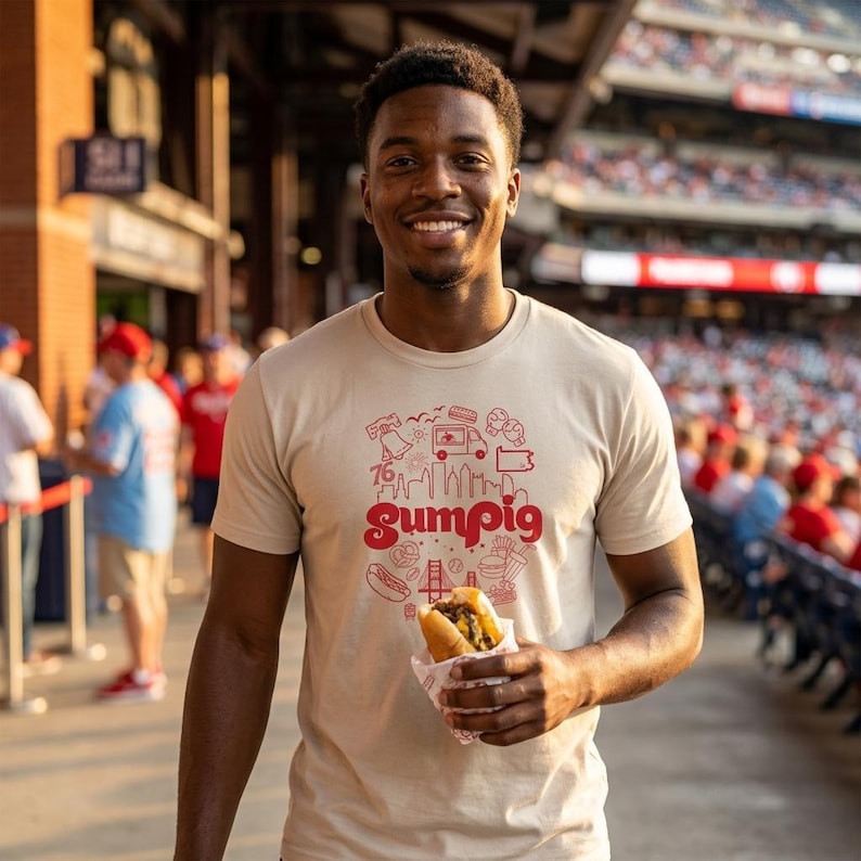 SumPig Philly Icons Tee — Tri-Blend