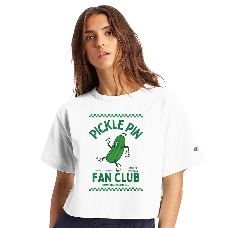 Pickle Pin Fan Club Crop Tee