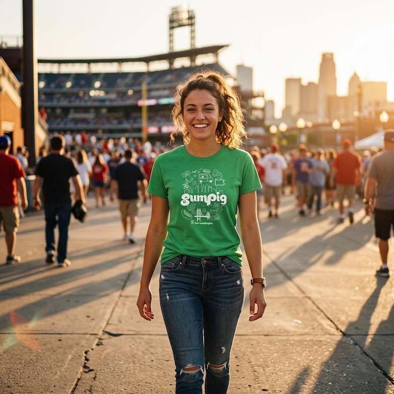 SumPig Philly Icons Tee — Tri-Blend