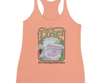 Retro EPCOT Greenhouse Racerback Tank | Living with the Land Lettuce Top