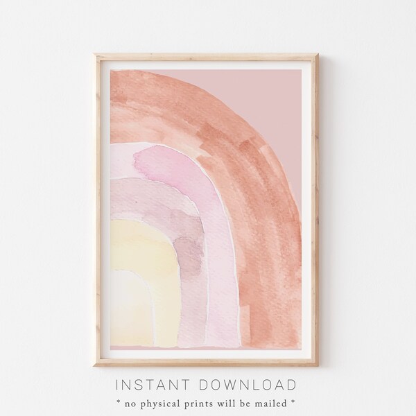 Pastel Abstract Art Etsy