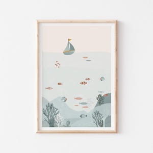 Nursery Decor, Baby Boy Nursery, Whales, Baby Nursery Decor, Nursery Wall Art, Kids Wall Art, Printable Wall Art, Set of 2 Prints Set