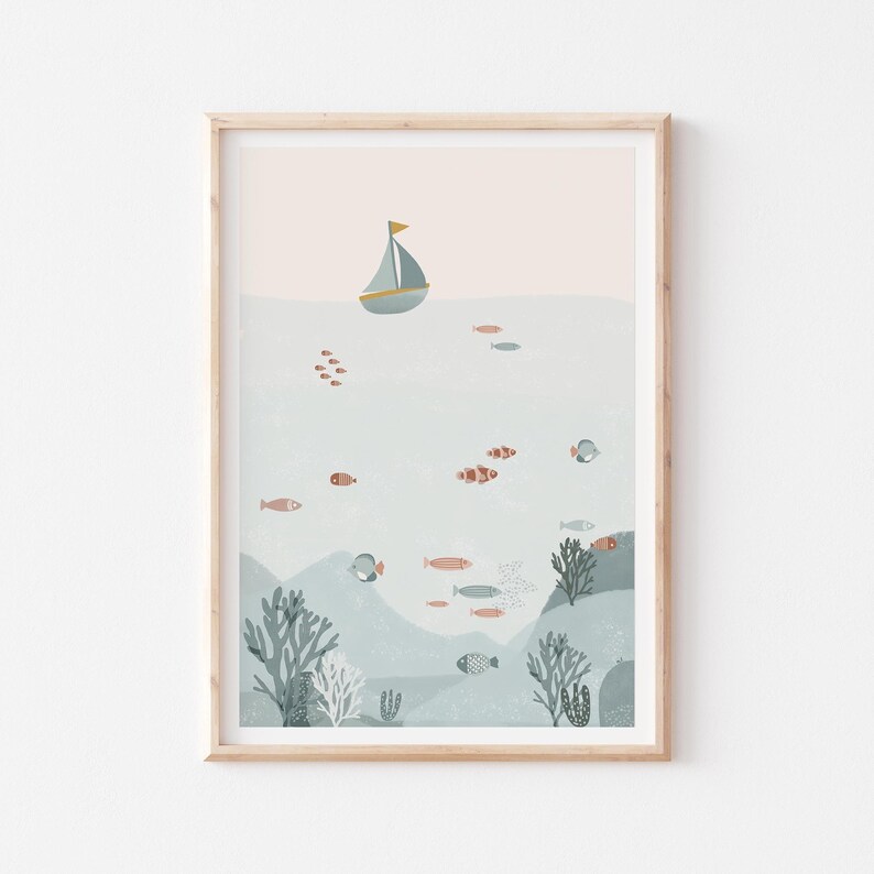 Nursery Decor, Baby Boy Nursery, Whales, Baby Nursery Decor, Nursery Wall Art, Kids Wall Art, Printable Wall Art, Set of 2 Prints Set
