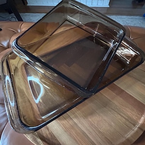 Vintage Bernstein Pyrex Set | Quadratische & rechteckige Auflaufform von Corning