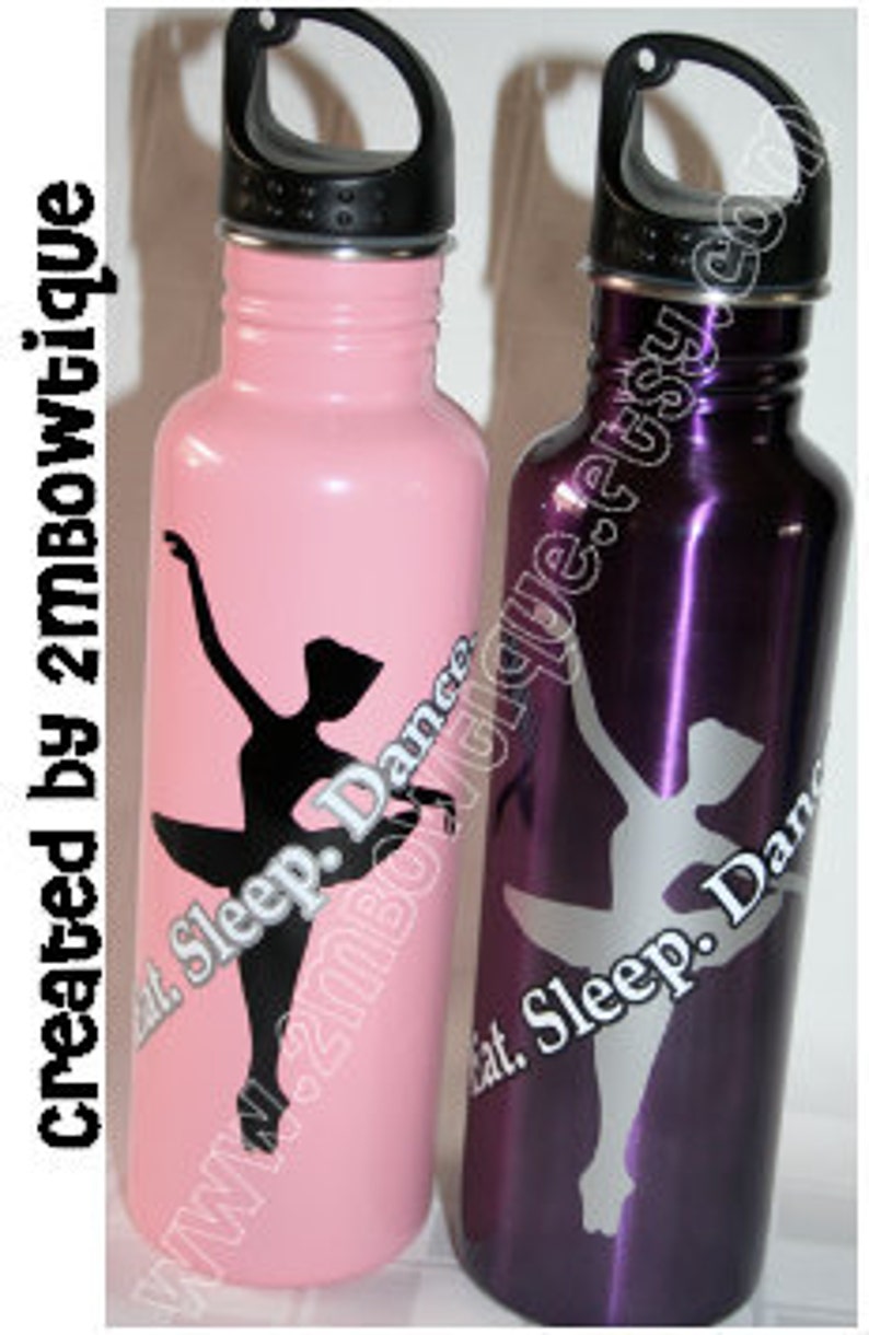 Eat. Sleep. Dance. Water Bottle FREE personalization Etsy