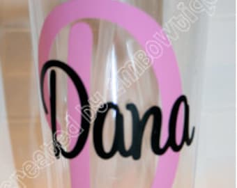 Personalized Initial Tumbler Cup. Great gift