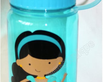 Princess Inspired Personalized Water Bottle. Great gift idea.