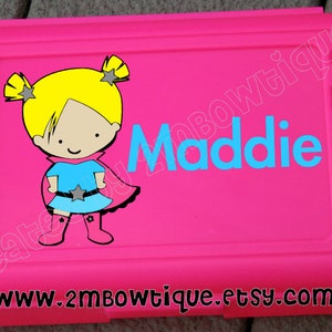 Super Girl Personalized Pencil Case
