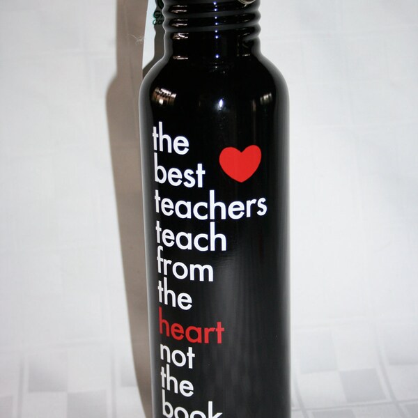 Teacher Appreciation -- Personalized Water Bottles