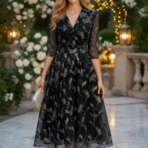 elegant vintage dresses for women A-line Off-the-shoulder Sparkly Cute Homecoming Dress Short Prom Dress –  SELINADRESS