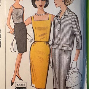 1964 Misses and Junior Separates: Skirt, Jacket and Top - McCall’s Pattern 7330 - Size 14-16 (Bust 34-36) - FF
