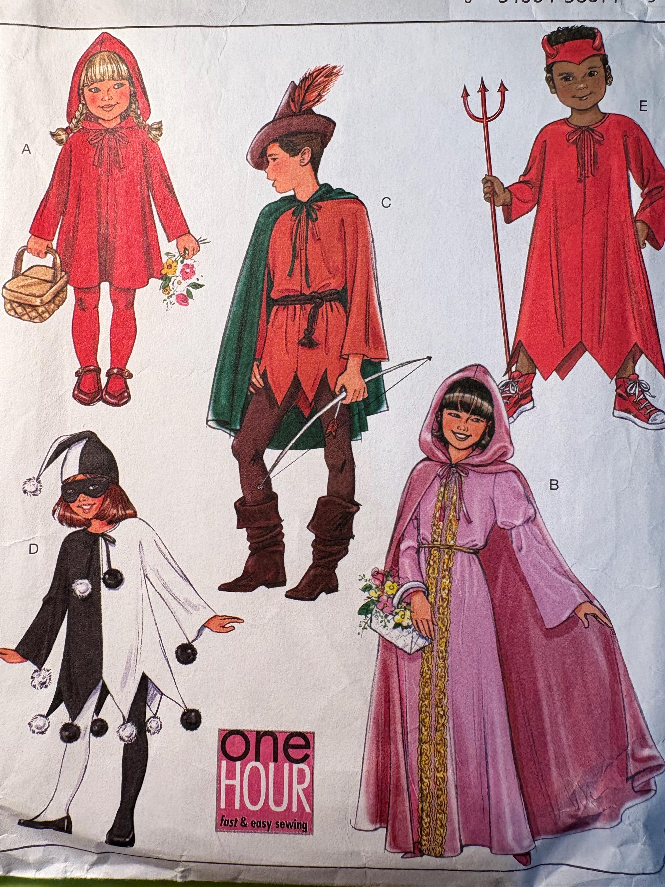 Robin hood cape sewing pattern - Etsy México, image size:2250x3000