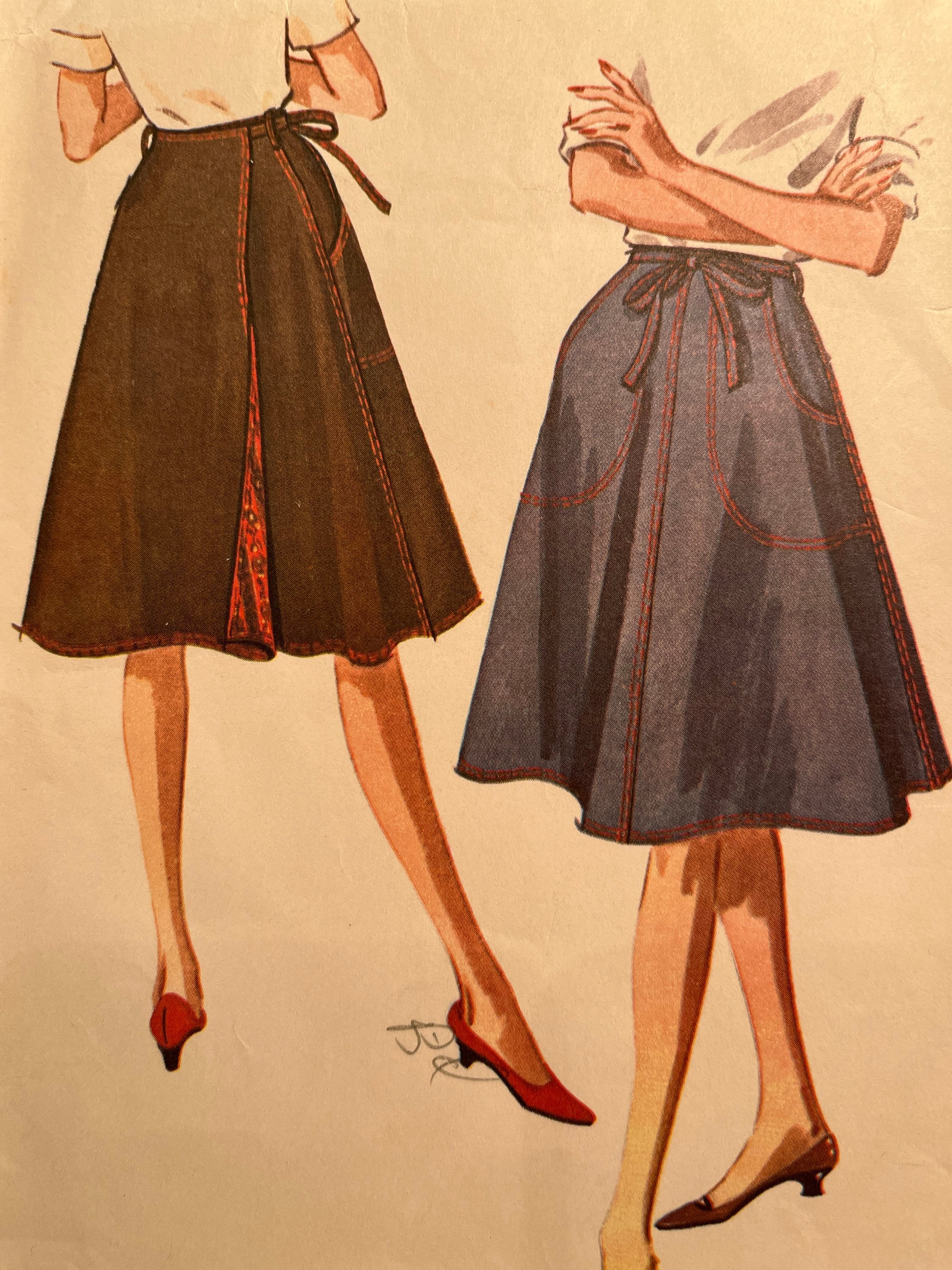 5622 Wrap Skirt