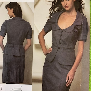 2010 Misses Jacket and Skirt - Vogue Advanced Pattern V1169 - Sizes 6-12