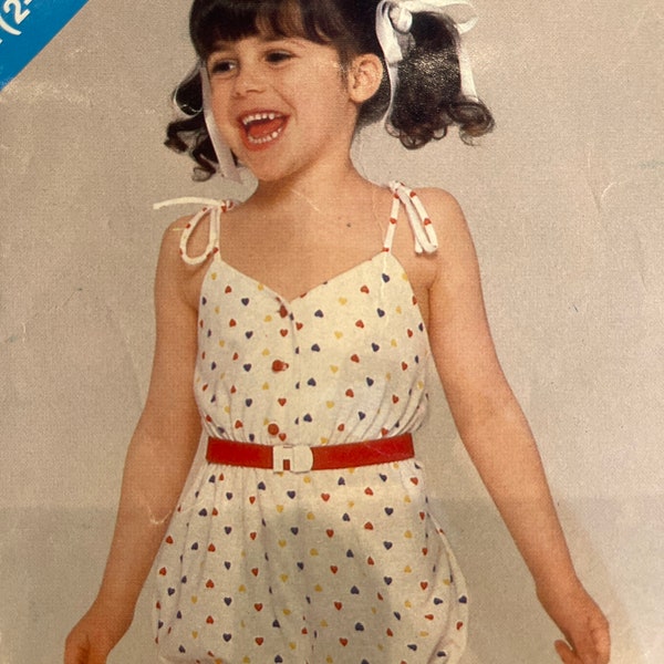 Toddler Romper or Sunsuit - See & Sew - Butterick Pattern 5303