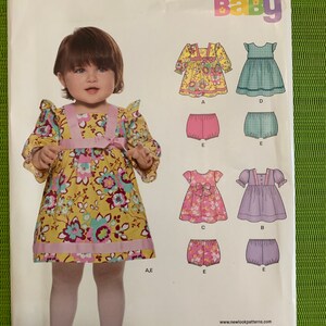 2014 Babies Dresses and Panties - Newlook for Simplicity Pattern S0608