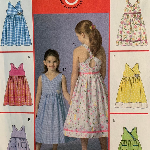 2006 Children’s and Girls’ Dresses - McCall’s Pattern M4761