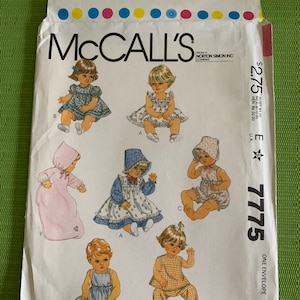 1981 Dockgarderob - McCalls mönster 7775